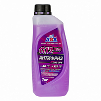 AGA328LL Антифриз, готовый к применению фиолетовый G12 evo -40°C 1кг